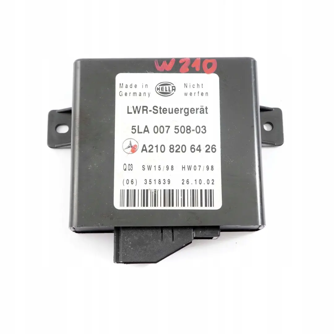 Mercedes-benz CLK W208 E W210 Xenon Lwr Phares Module pour à propos du numéro de pièce A2108206426 Mercedes-benz CLK W208 E W210 Xenon Lwr Phares Module - SKU A2108206426 - Numéro de pièce A2108206426