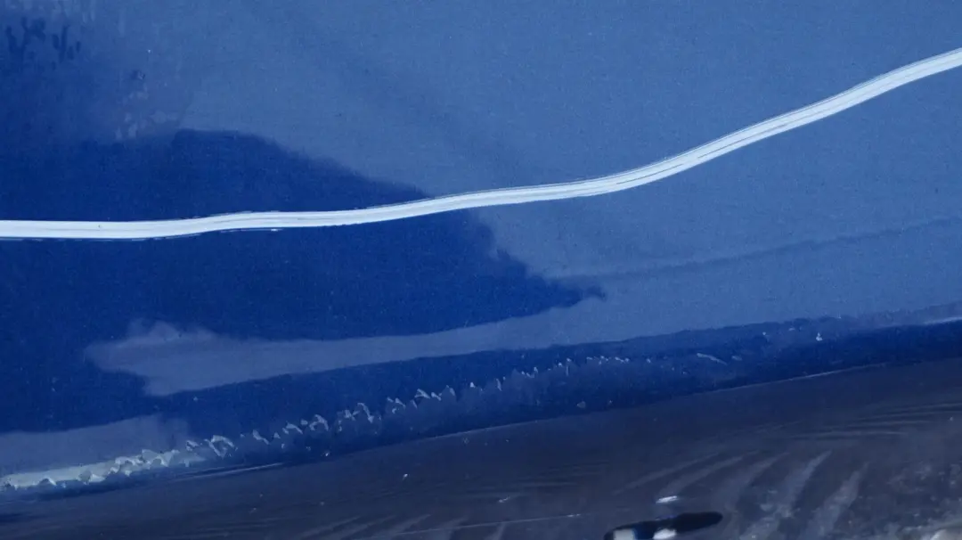 BMW 1 SERIES E87 E87N M Sport Sill Strip Side Skirt Left N/S Le Mans Blau Blue - SKU 0033557-LMB - Part number 33557