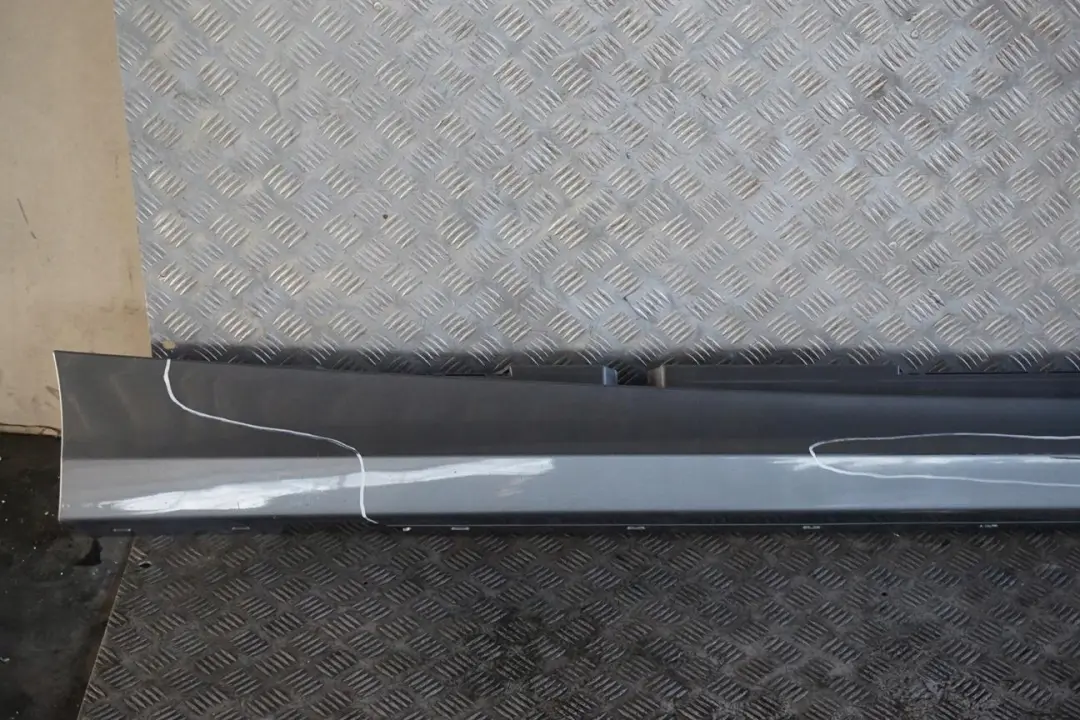 Schwellerleiste Blende Schweller Rechts Spacegrau Grau Metallic BMW 1 E87 LCI - SKU 0036144-SCG1 - Teilenummer 0036144