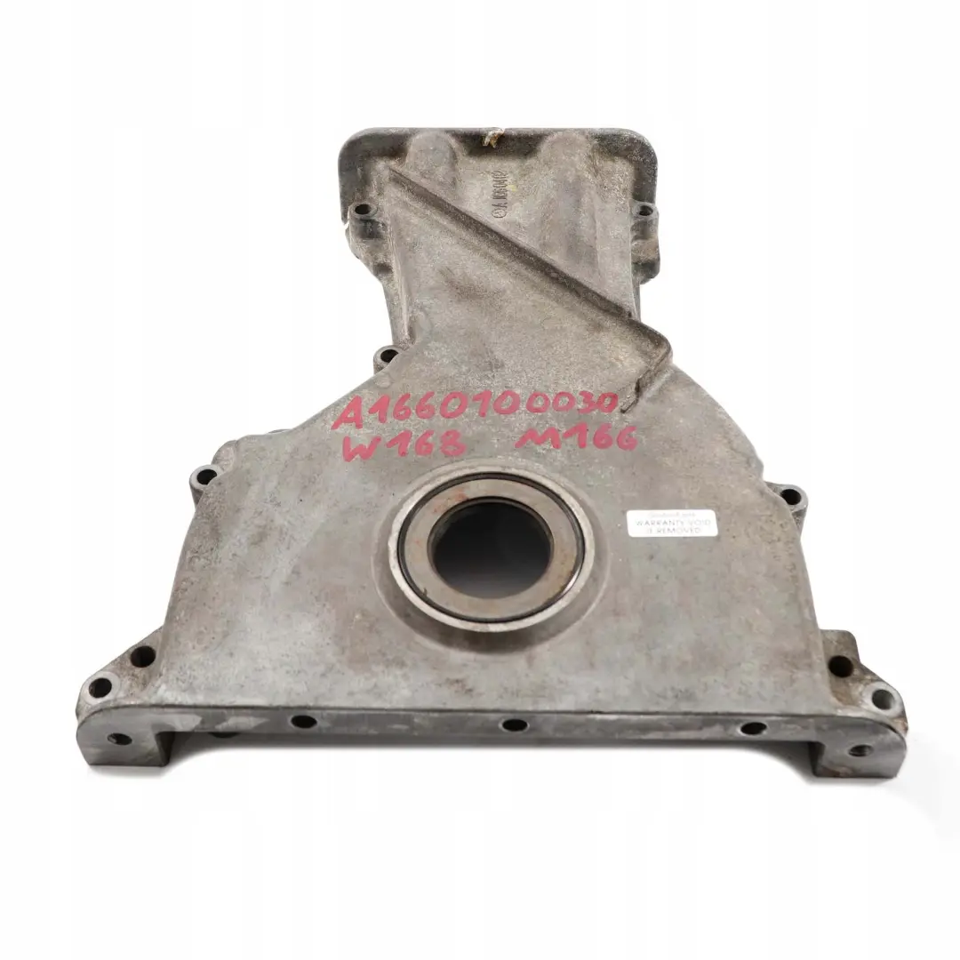 Benz a Class W168 M166 Benzina Motore Alloggiamento Coperchio Frontale per Mercedes con numero di parte A1660100533 Mercedes Benz a Class W168 M166 Benzina Motore Alloggiamento Coperchio Frontale - SKU A1660100533 - Numero di parte A1660100533