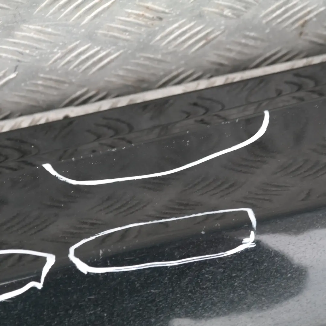 BMW 1 SERIES E81 E82 E88 Sill Strip Side Skirt Right O/S Black Sapphire Metallic - SKU 0036142-BS6 - Part number 36142