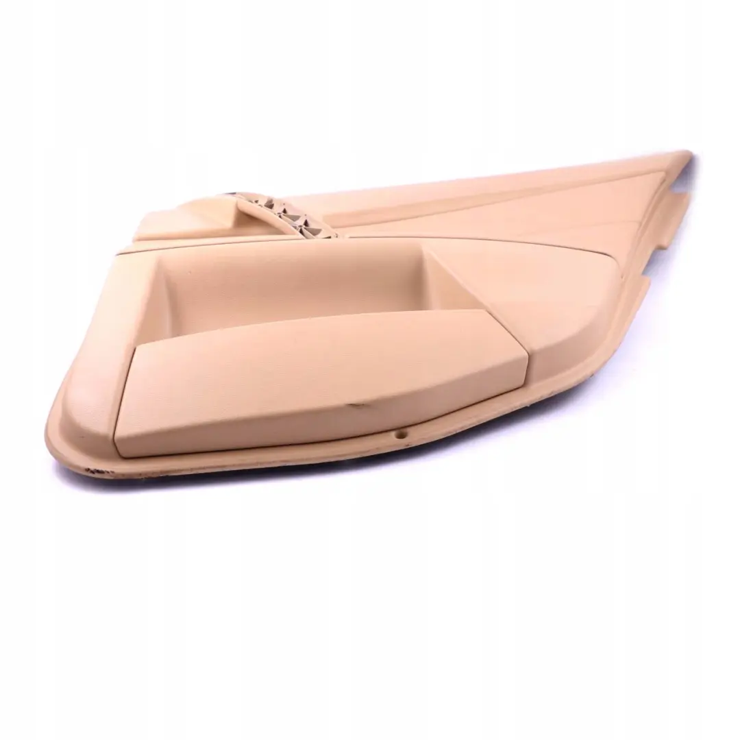 Posteriore Sinistro Porta Pannello Beige Pelle per BMW Serie E60 E61 con numero di parte 7078744 BMW Serie E60 E61 Posteriore Sinistro Porta Pannello Beige Pelle - SKU 7078744 - Numero di parte 7078744