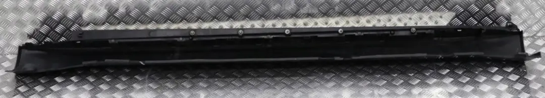 BMW X5 E70 Schwellerleiste Schweller Trittbrett Rechts Black Sapphire - 475 - SKU 7163556-BS - Teilenummer 7163556