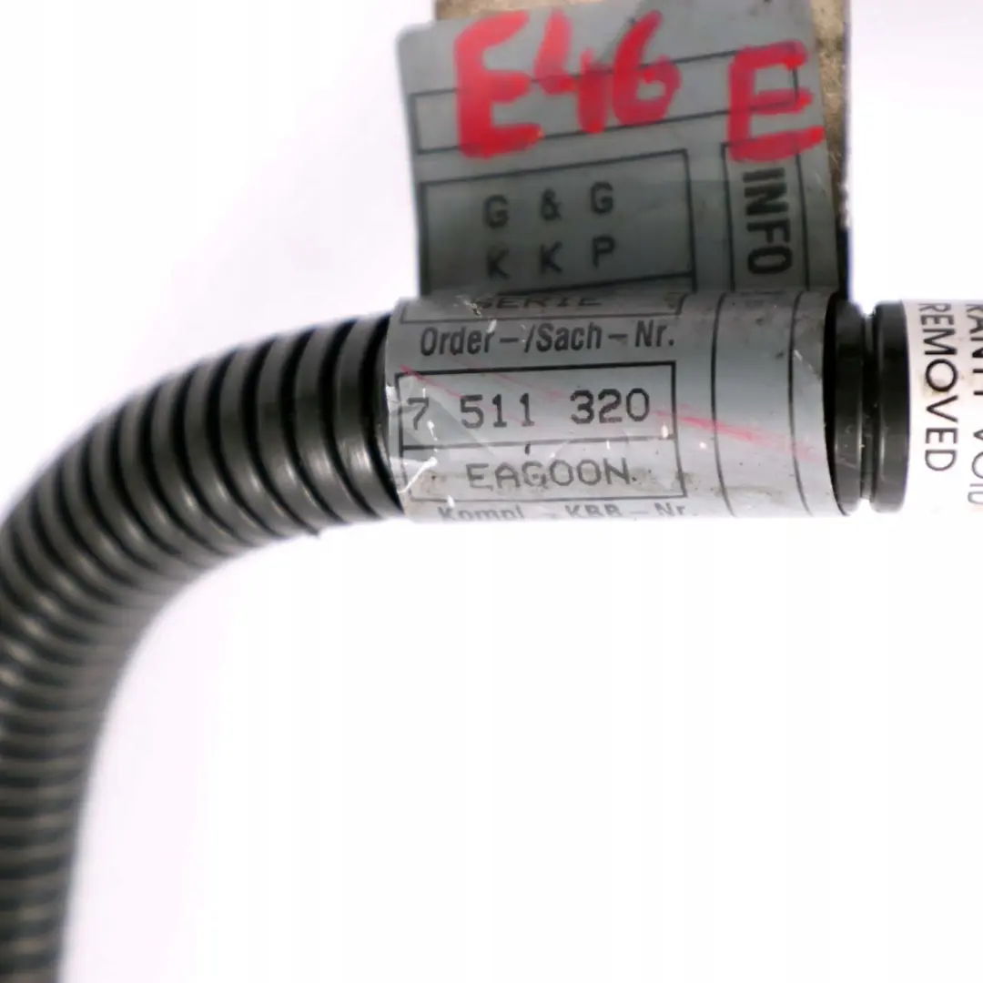 Essence Cable Generateur - Demarreur - Suspendue B+ pour BMW E46 à propos du numéro de pièce 7511320 BMW E46 Essence Cable Generateur - Demarreur - Suspendue B+ - SKU 7511320 - Numéro de pièce 7511320
