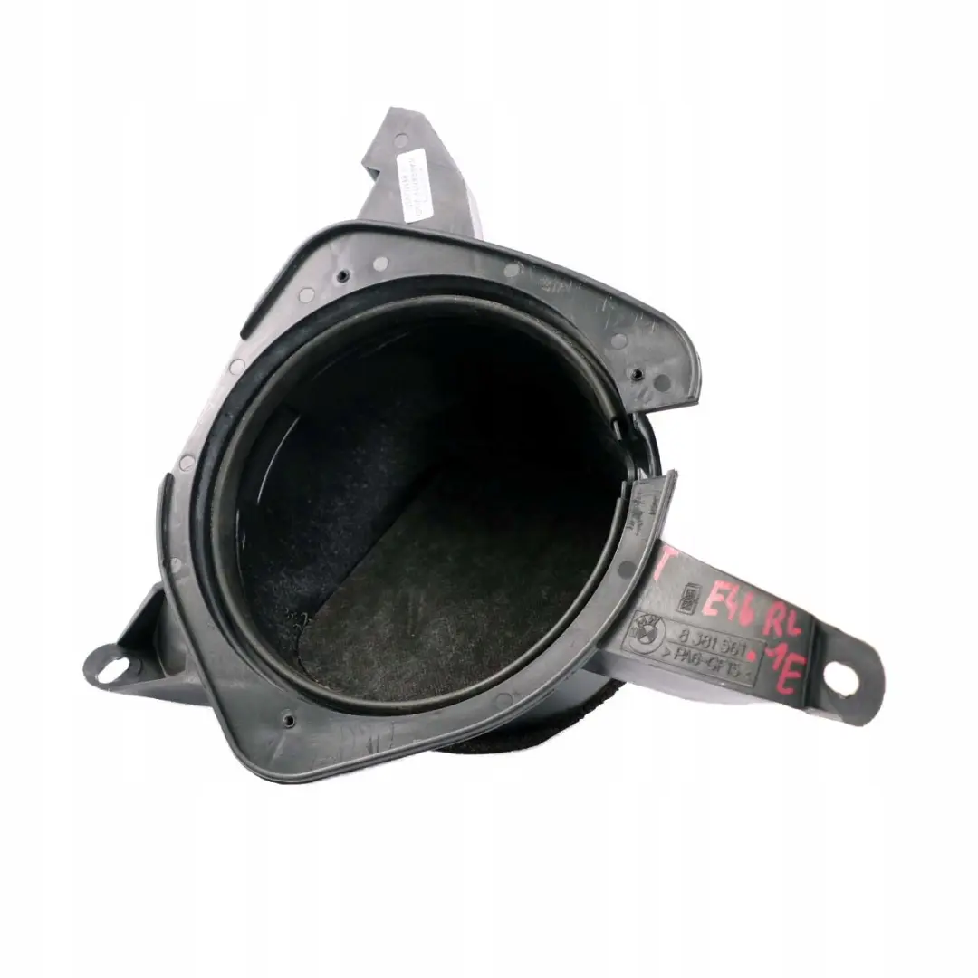 BMW 3 E46 1 Touring Rear HiFi Audio System Left Speaker Housing Bracket - SKU 8381561-1 - Part number 8381561