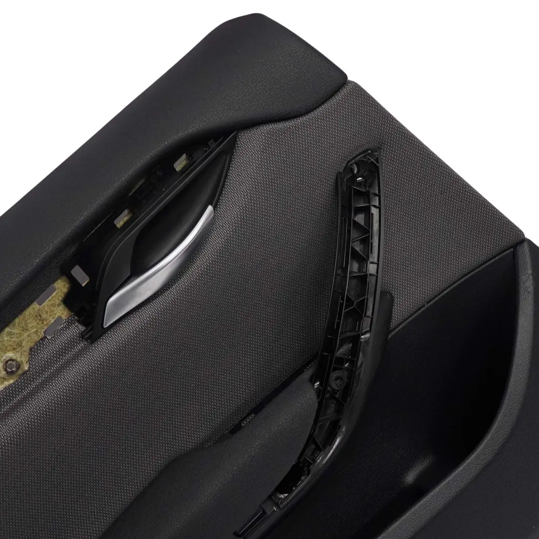 Left N/S Door Card Lining Trim Cloth Fabric Anthracite Silver to BMW X1 E84 1 Rear with Part number 7327241 BMW X1 E84 1 Rear Left N/S Door Card Lining Trim Cloth Fabric Anthracite Silver - SKU 7327241-1 - Part number 7327241