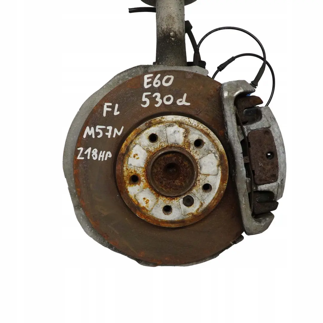 M57N Stoßdämpfer Federbein vorne links Bremssattelgehäuse BMW 5 er E60 530d - SKU 6764457-2 - Teilenummer 31326764457