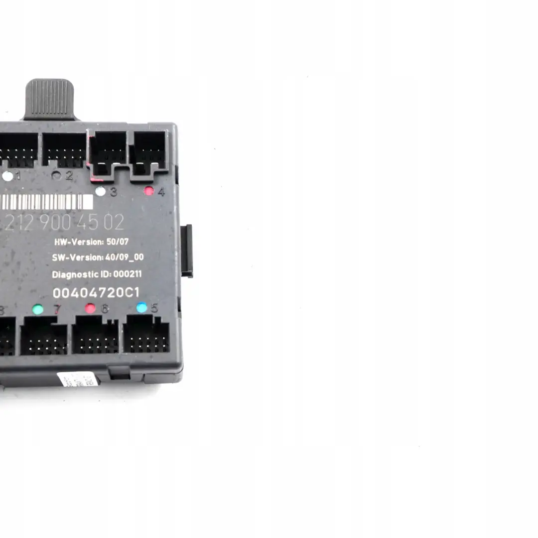 W207 Módulo Unidad Control Puerta Delantera Derecha para Mercedes W204 con número de pieza A2129004502 Mercedes W204 W207 Módulo Unidad Control Puerta Delantera Derecha - SKU A2129004502 - Número de pieza A2129004502