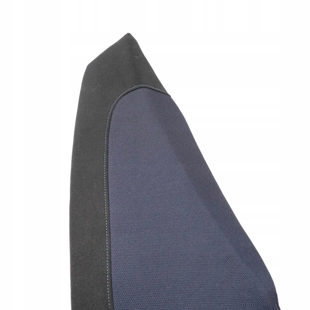 BMW 1 Series E81 Side Finisher Cloth Rear Seat Right O/S Network Monaco Blue - SKU 9158962 - Part number 9158962