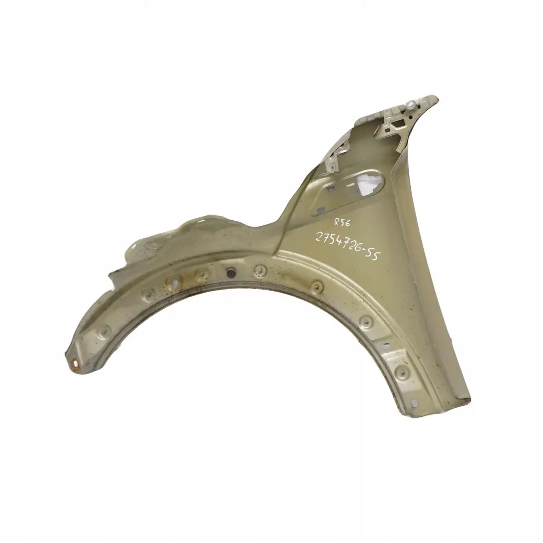 Mini R55 R56 R57 R58 R59 Panneau Laterale avant Droit Aile Mousseux Silver - SKU 2754726-SS - Numéro de pièce 2754726