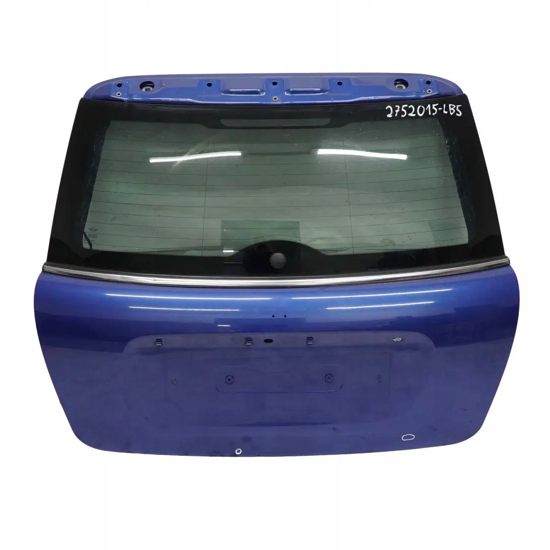 R56N LCi Trunk lid Tailgate Boot Lid Lightning Blue Metallic to BMW MINI Cooper R56 with Part number 2752015 BMW MINI Cooper R56 R56N LCi Trunk lid Tailgate Boot Lid Lightning Blue Metallic - SKU 2752015-LB5 - Part number 2752015