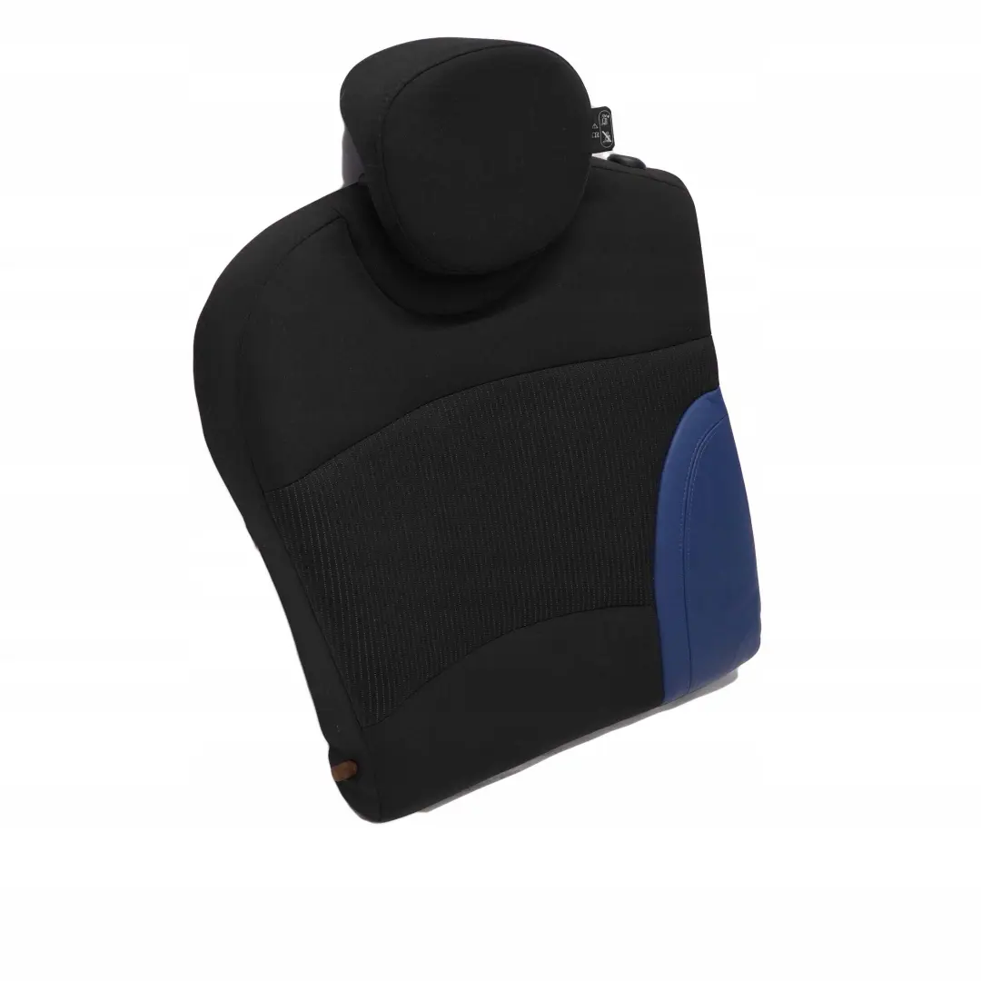 Siege Arriere Droite Dossier Tissu/Cuir Bleu pour Mini Cooper One R55 Clubman à propos du numéro de pièce 2756742 Mini Cooper One R55 Clubman Siege Arriere Droite Dossier Tissu/Cuir Bleu - SKU 2756742 - Numéro de pièce 2756742