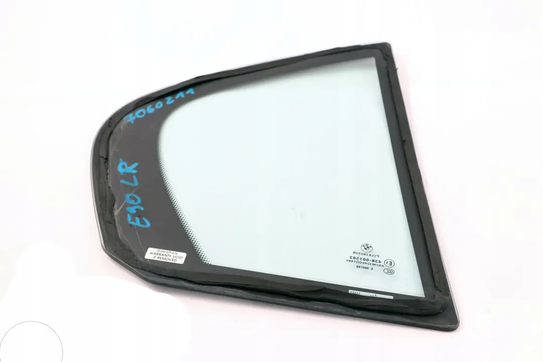 BMW 3 Series E90 E90N Rear Left N/S Fixed Door Side Window Glass AS2 - SKU 7060211 - Part number 51347060211