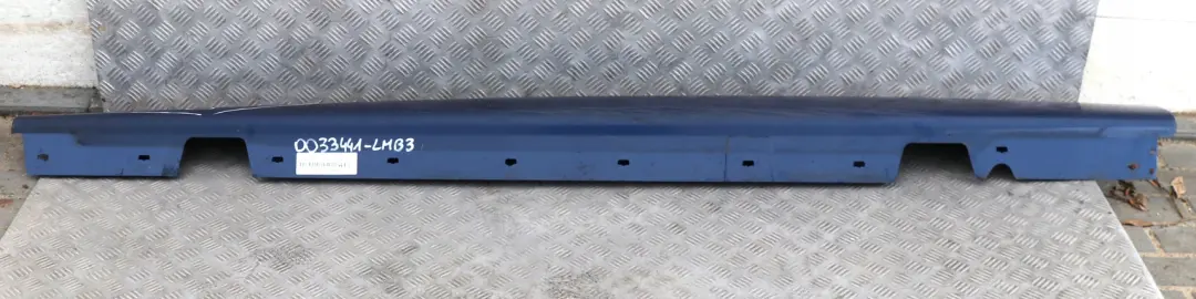 BMW 3 Series 3 E90 E91 M Sport Sill Strip Side Skirt Left N/S Le Mans Blau Blue - SKU 0033441-LMB3 - Part number 0033441