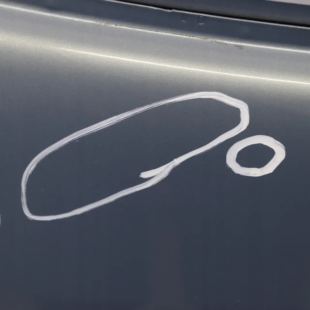  Mercedes-Benz A-Class W168 Door Rear Right O/S Cumulus Grey Metallic - 757 - SKU A1687302405-CUG - Part number A1687302405