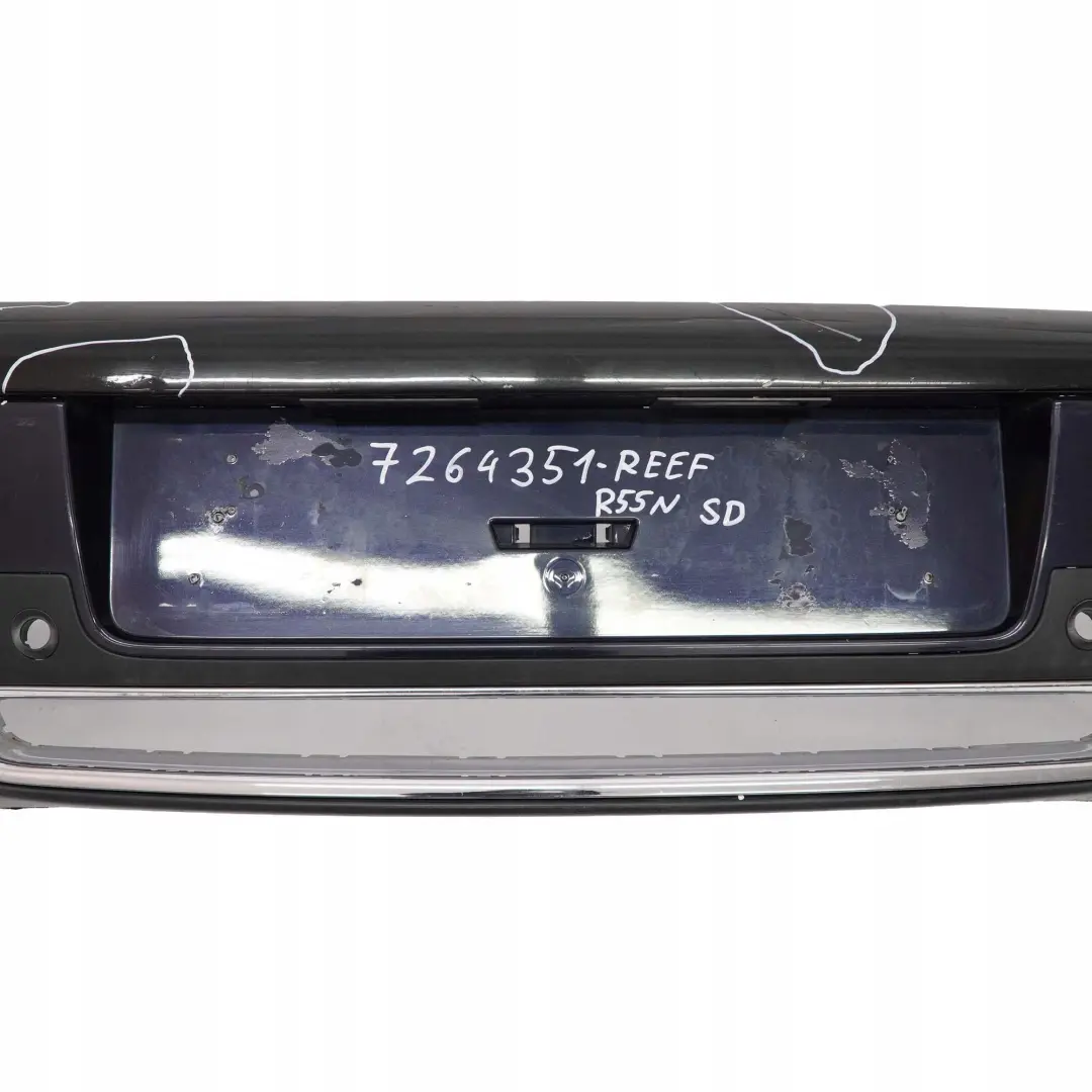 BMW Mini Clubman R55 LCI Cooper S PDC Rear Bumper Trim Panel Reef Blue - B30 - SKU 7264351-REEF - Part number 7264351