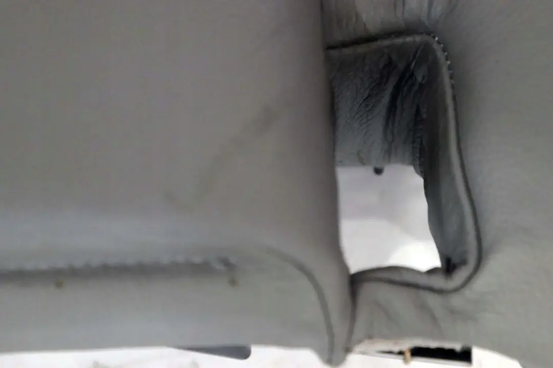 BMW 3 Reihe E90 Rücksitz Hinten Sitz Bezug Leder Dakota Grau - SKU 7146832 - Teilenummer 7146832