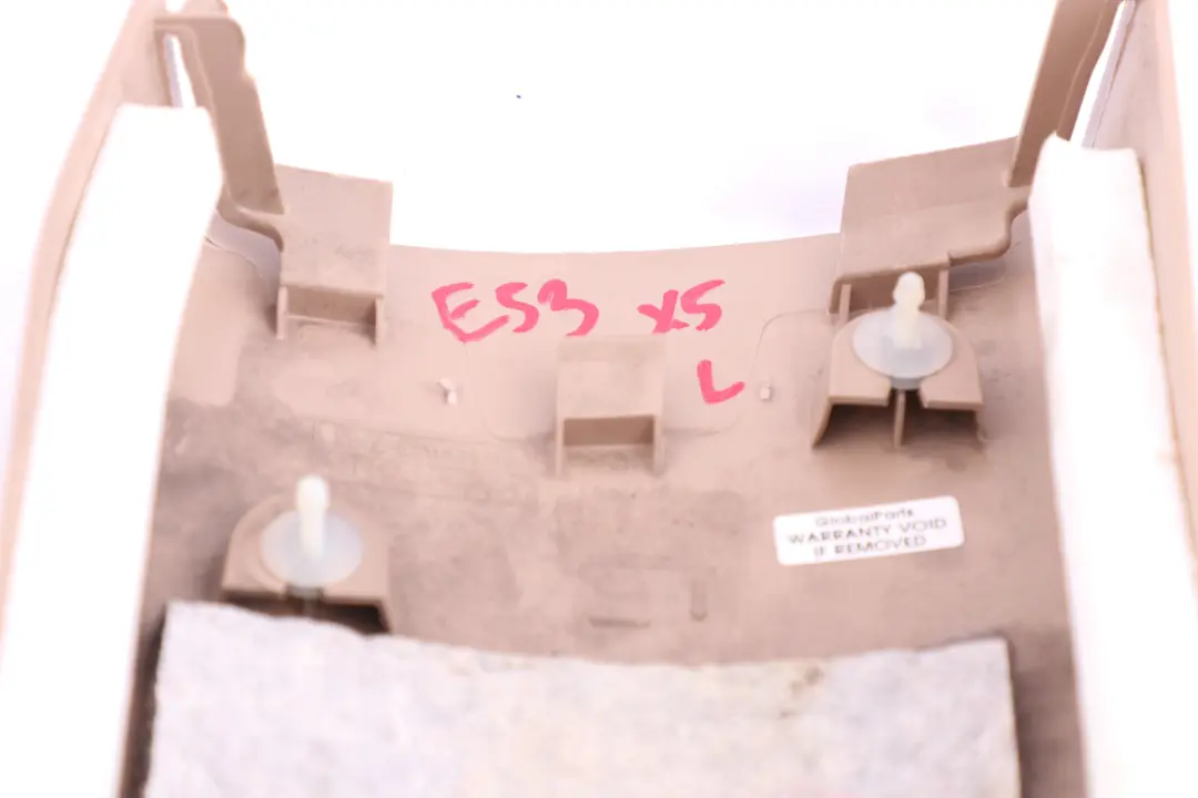BMW X5 er 1 E53 Verkleidung Säule Mitte Unten Links Beige Hellbeige - SKU 8211905-1 - Teilenummer 8211905