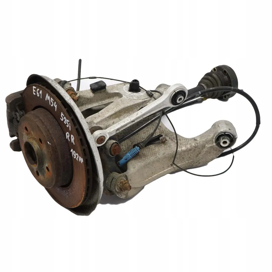 BMW 5 E61 525i M54 Eje Salida Trasero Derecho Pata Suspensión Soporte Rueda - SKU 6770924-8 - Número de pieza 6770924