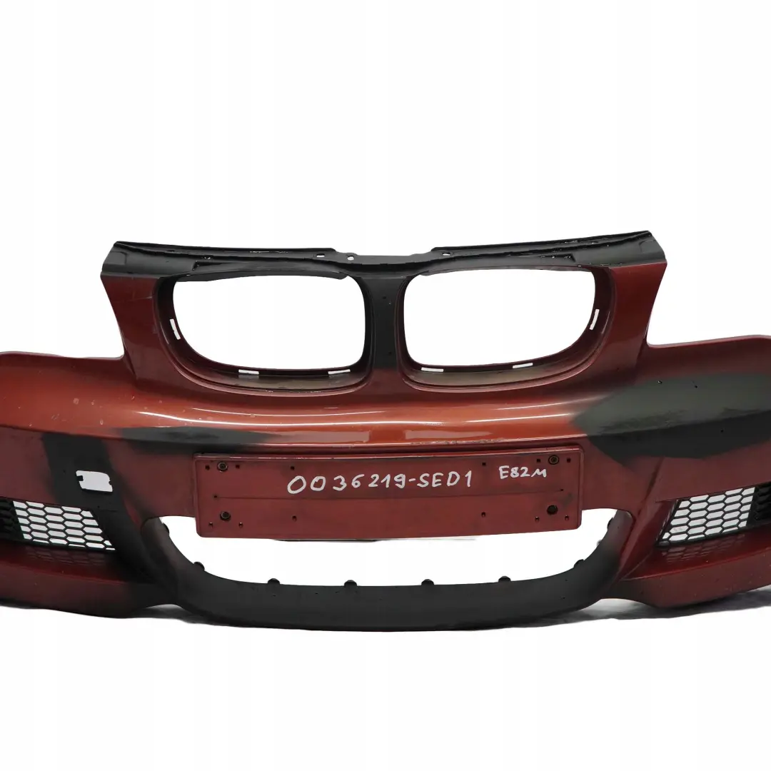 BMW 1 E82 E88 1 M Sport Front Bumper Trim Panel Sedonarot Red Metallic - A79 - SKU 0036219-SED1 - Part number 0036219