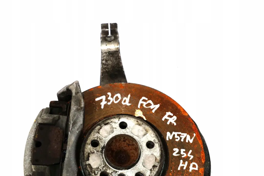 Front Right O/S Suspension Wheel Carrier Hub Brake Disc to BMW 5 7 F01 F02 F07 with Part number 6775768 BMW 5 7 F01 F02 F07 Front Right O/S Suspension Wheel Carrier Hub Brake Disc - SKU 6775768 - Part number 6775768