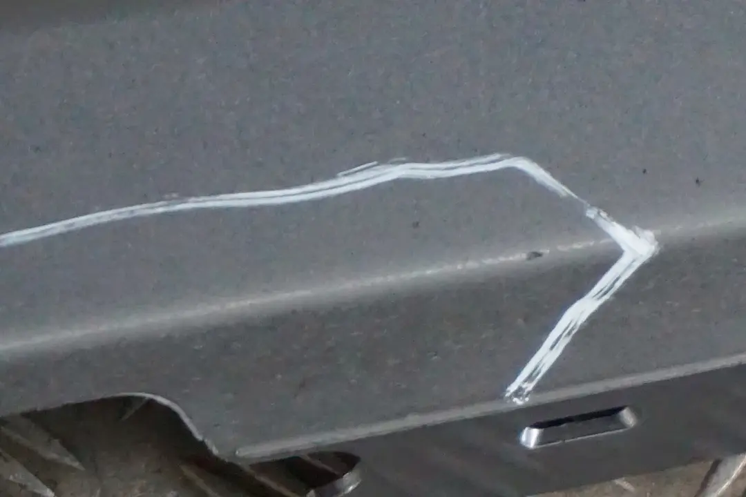 BMW E87 LCI Sill Strip Side Skirt Right Spacegrau Space Grau Grey - SKU 0036144-SCG - Número de pieza 0036144