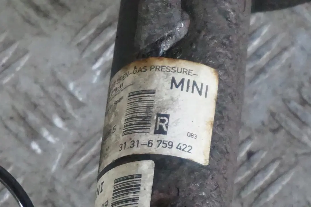 170PS Molla Sospensioni Anteriore Destro per Mini R53 Cooper S W11 1.6 con numero di parte 6780470 Mini R53 Cooper S W11 1.6 170PS Molla Sospensioni Anteriore Destro - SKU 6759422 - Numero di parte 6780470