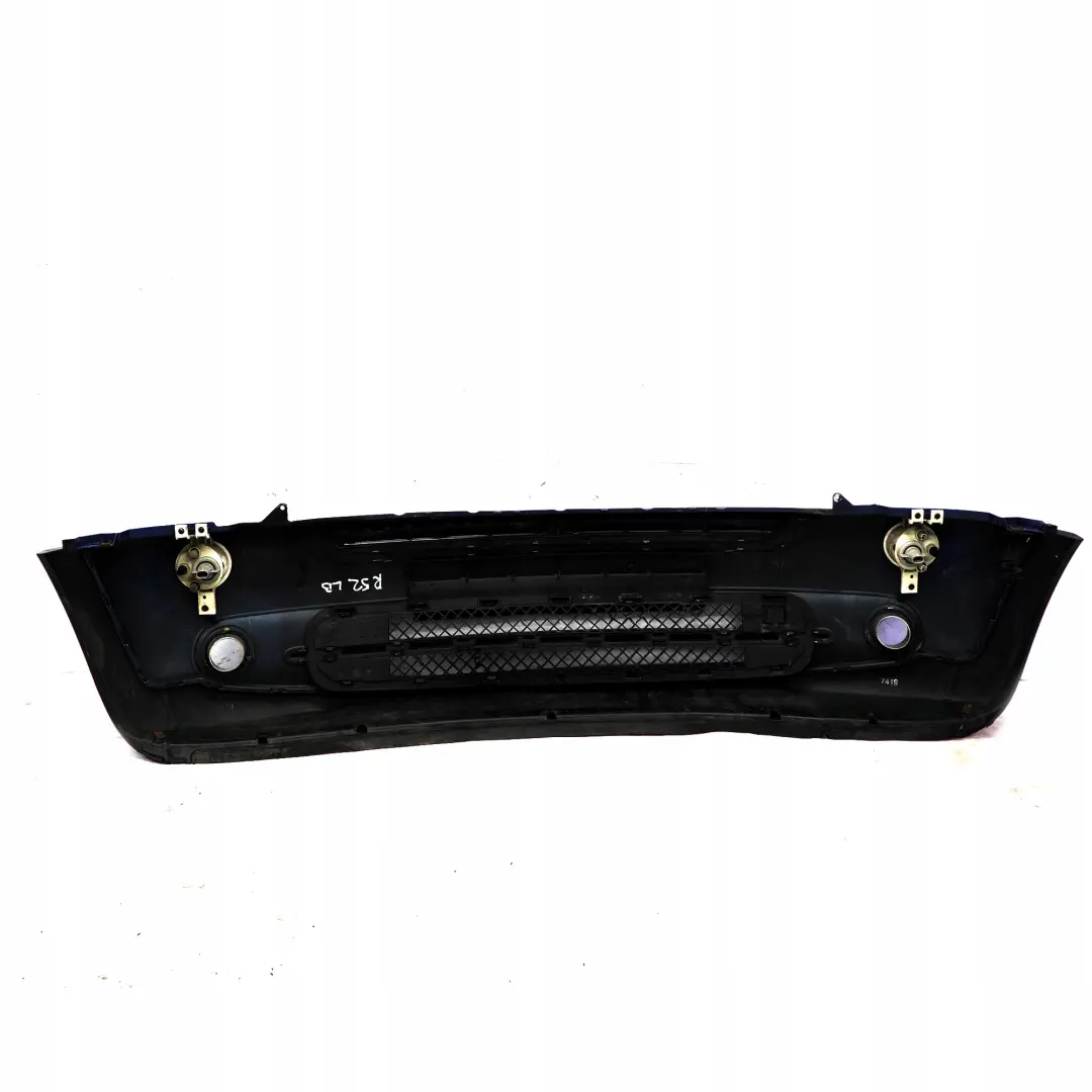 Parachoques delantero completo Azul Rayo - A63 para Mini Cooper Cabrio R50 R52 con número de pieza 0308998 Mini Cooper Cabrio R50 R52 Parachoques delantero completo Azul Rayo - A63 - SKU 0308998-LB - Número de pieza 0308998