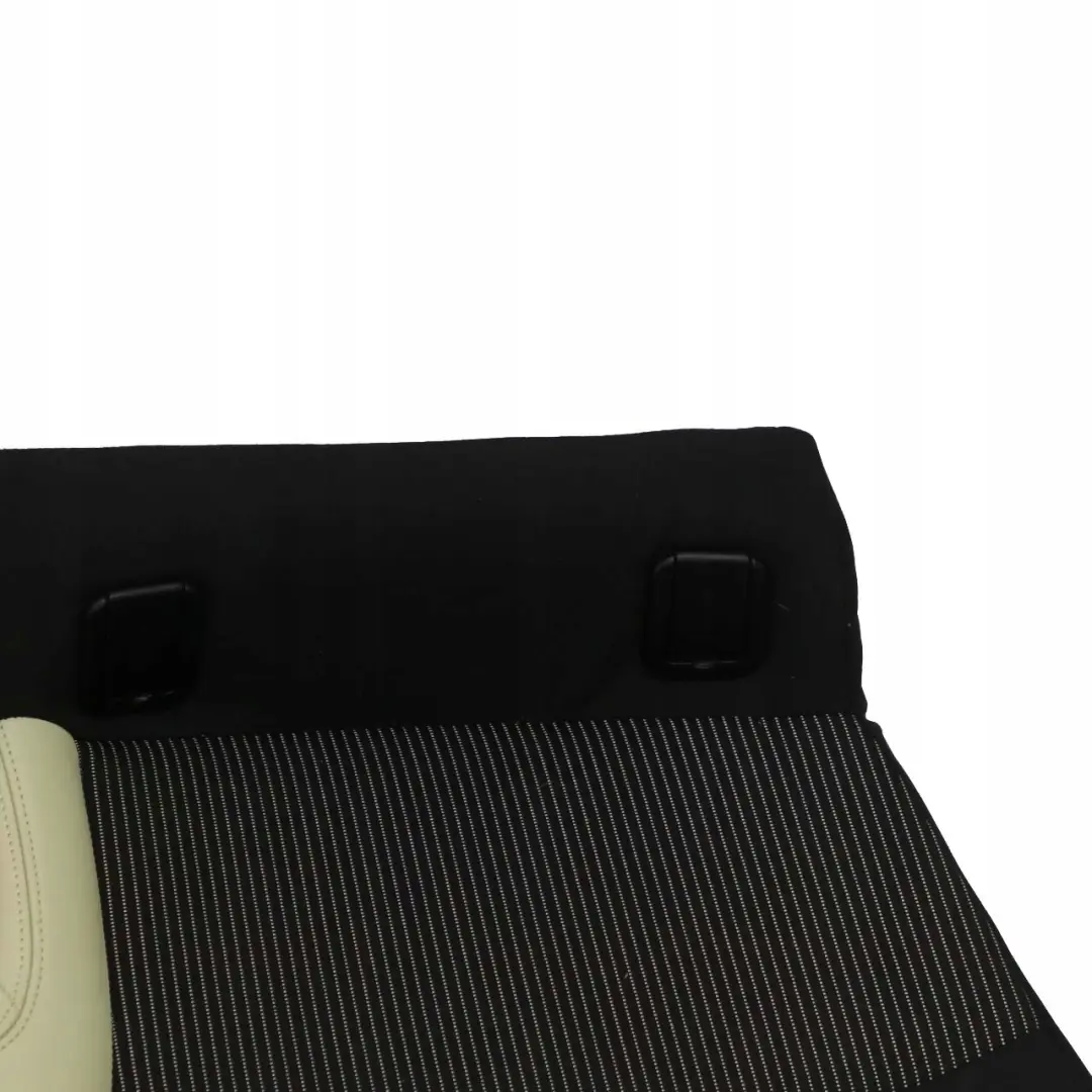 Mini One Cooper R56 R57 Siege Arriere Canape Housse Tissu Cuir Creme Blanc - SKU 2753265 - Numéro de pièce 2753265