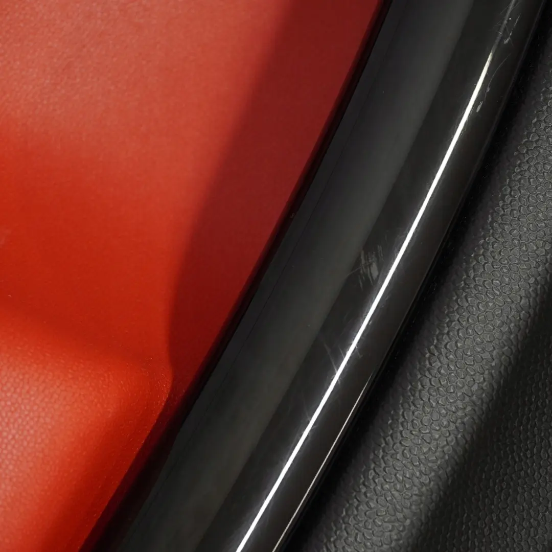 BMW Mini Countryman R60 Front Left N/S Door Card Trim Panel Black Pure Red - SKU 9807627 - Part number 9807627