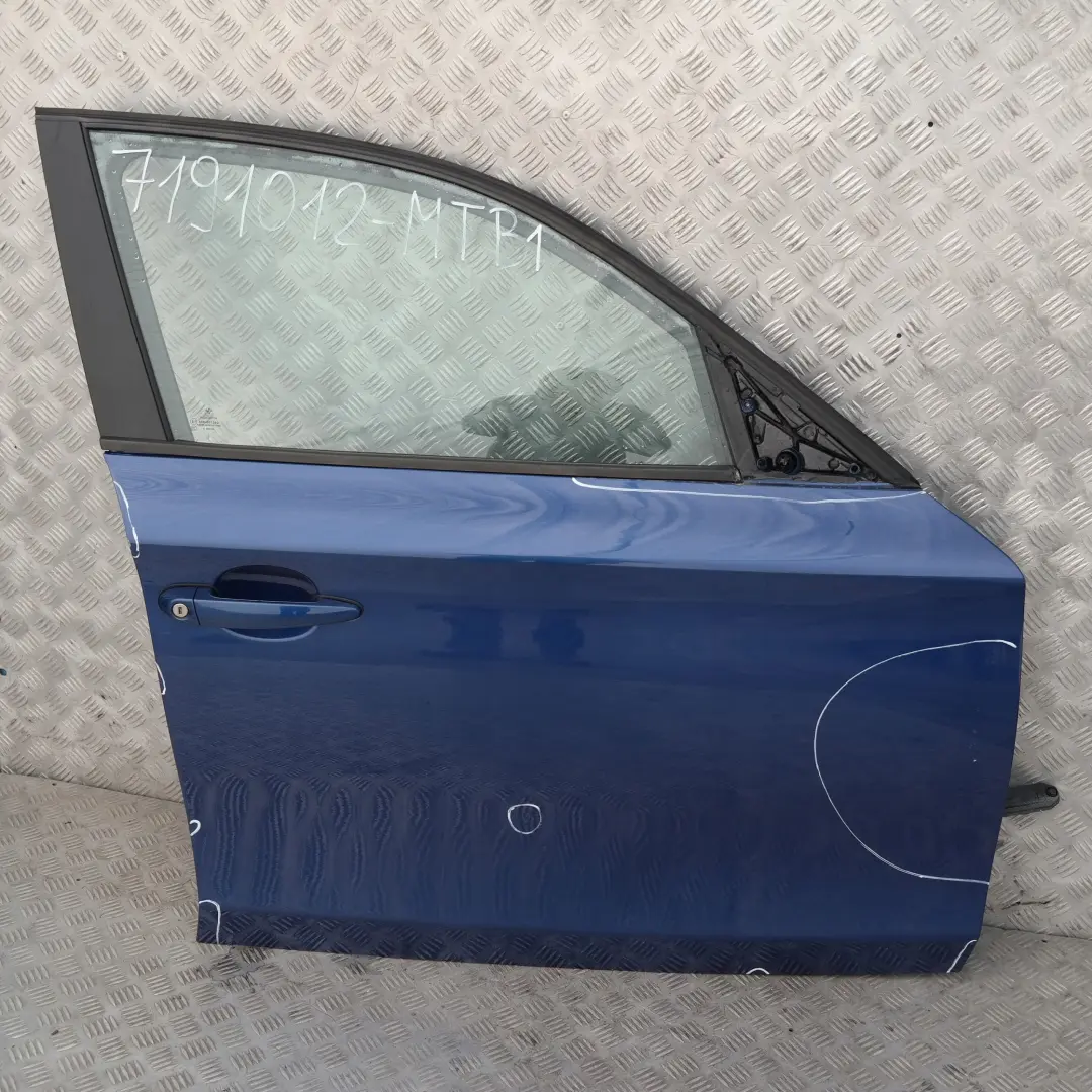 Door Front Right O/S Montegoblau Montego Blau Blue to BMW 1 SERIES 1 E87 E87N with Part number 7191012-MTB1 BMW 1 SERIES 1 E87 E87N Door Front Right O/S Montegoblau Montego Blau Blue - SKU 7191012-MTB1 - Part number 7191012-MTB1
