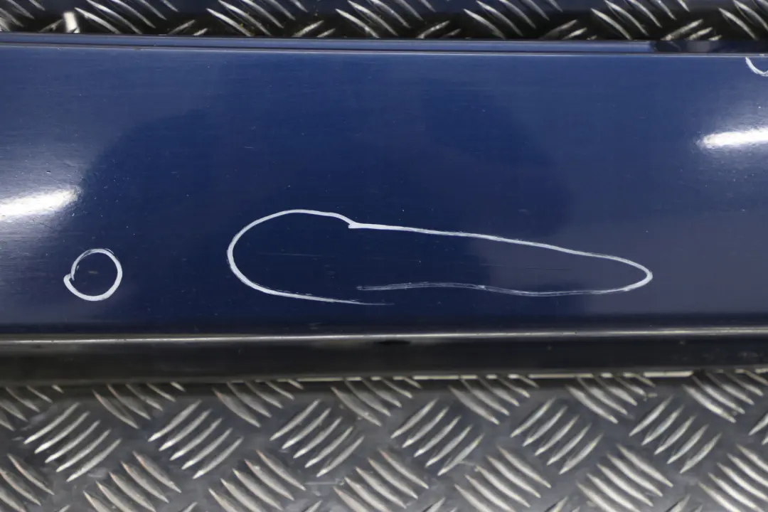 Door Sill Side Cover Skirt Right O/S Mysticblau Mystic Blue - A07 to BMW 5 Series E61 with Part number 0395428 BMW 5 Series E61 Door Sill Side Cover Skirt Right O/S Mysticblau Mystic Blue - A07 - SKU 0395428-MYS - Part number 0395428