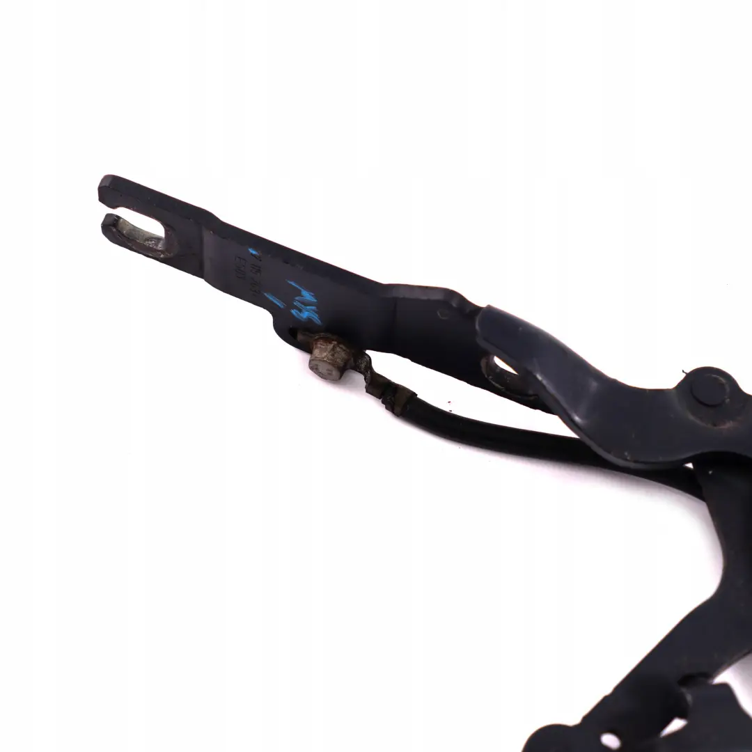 BMW E90 E92 Cerniera Anteriore Sinistra Cofano Motore Mysticblau Mystic Blue A07 - SKU 7115263-MYS - Numero di parte 7115263