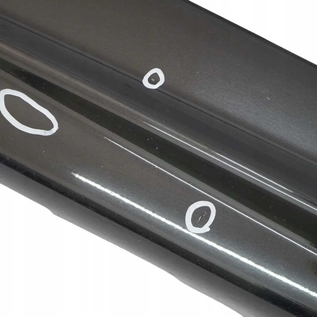 BMW E46 Limousine Touring Listello Portiera Gonna Destra Sapphire Nero - SKU 9071632-BS - Numero di parte 9071632