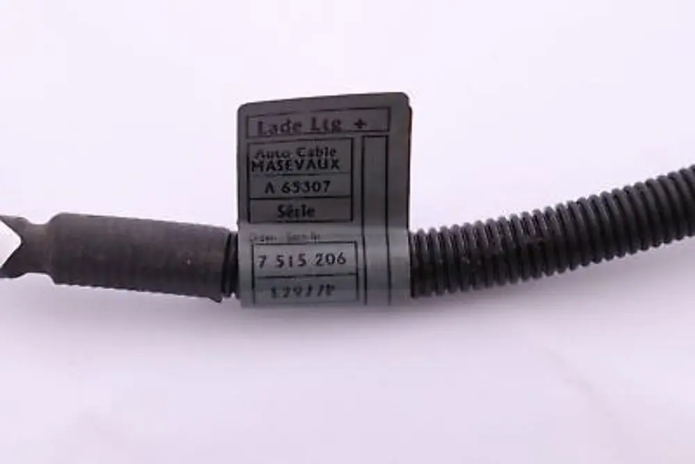 Battery Alternator Starter Cable Wiring Mini Cooper One R50 R52 - SKU 7515206 - Part number 7515206