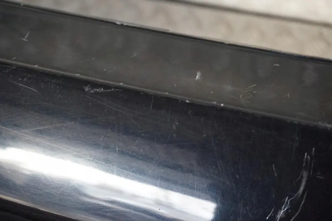 BMW 5 Series E61 Touring M Sport Rear Bumper Panel PDC Carbonschwarz Black - SKU 0394703-CAR - Part number 0394703