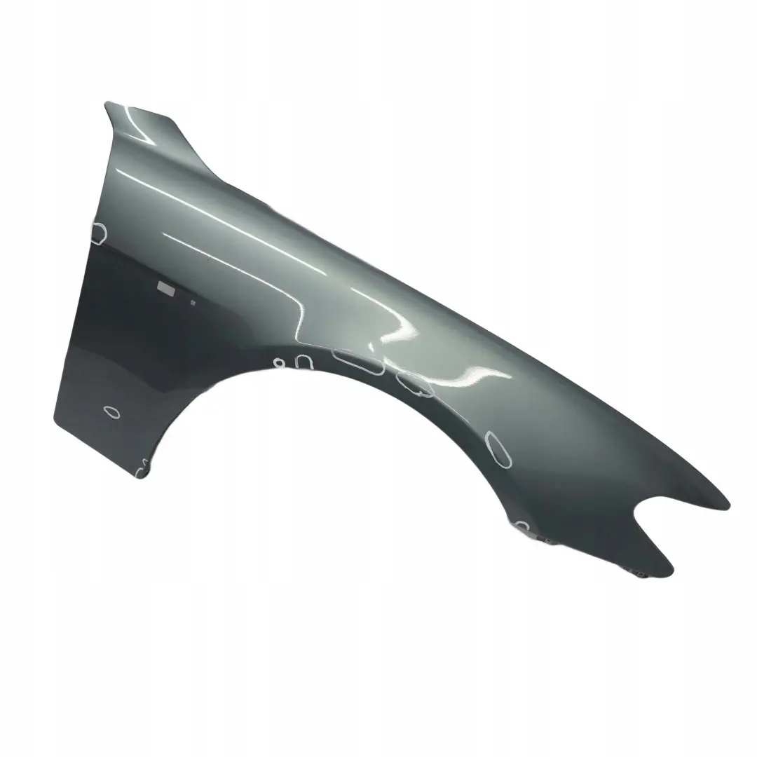 BMW E65 E66 Pareti Anteriore Destro Parafango Schiefergruen Verde - 449 - SKU 7061662-SGM - Numero di parte 7061662