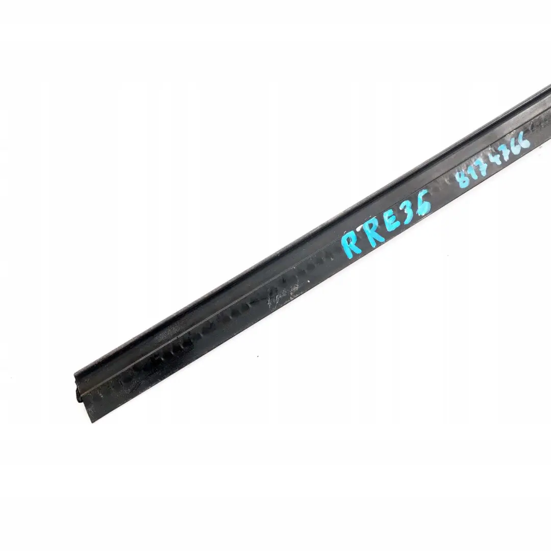 BMW E36 Berlina Touring Burlete Interior Puerta Trasera Derecha Negro - SKU 8174766 - Número de pieza 8174766