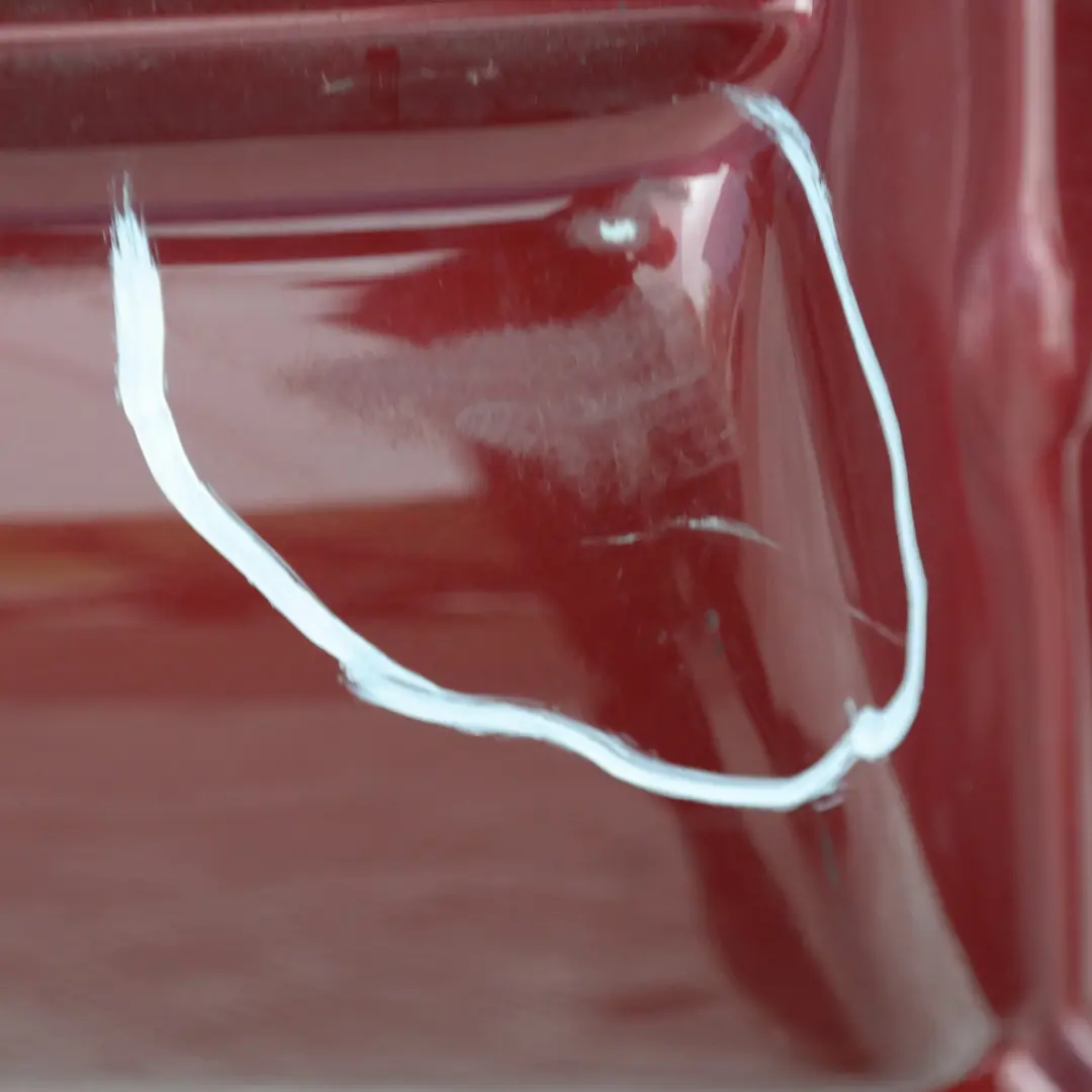 Bumper Lower Centre Panel Trim Nightfire Red - 857 to Mini Clubman R55 Rear with Part number 442794 Mini Clubman R55 Rear Bumper Lower Centre Panel Trim Nightfire Red - 857 - SKU 0442794-NR - Part number 442794