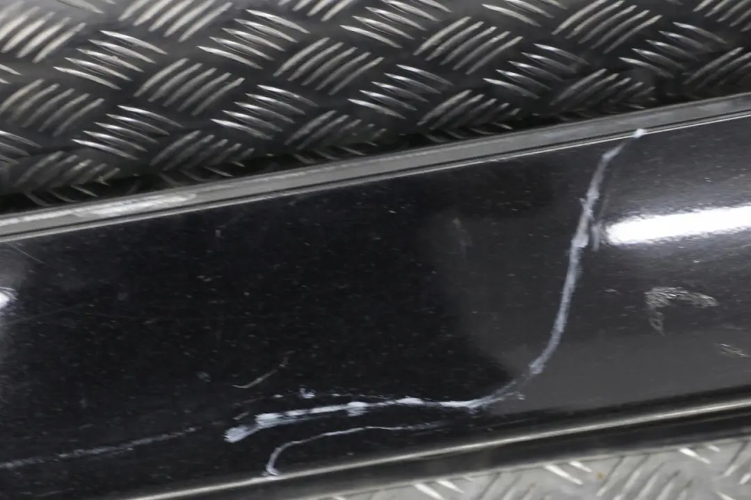 BMW E60 E61 Puerta Sill Side Cover Falda Izquierda Schwarz 2 Negro 668 - SKU 0150277-SCH - Número de pieza 150277