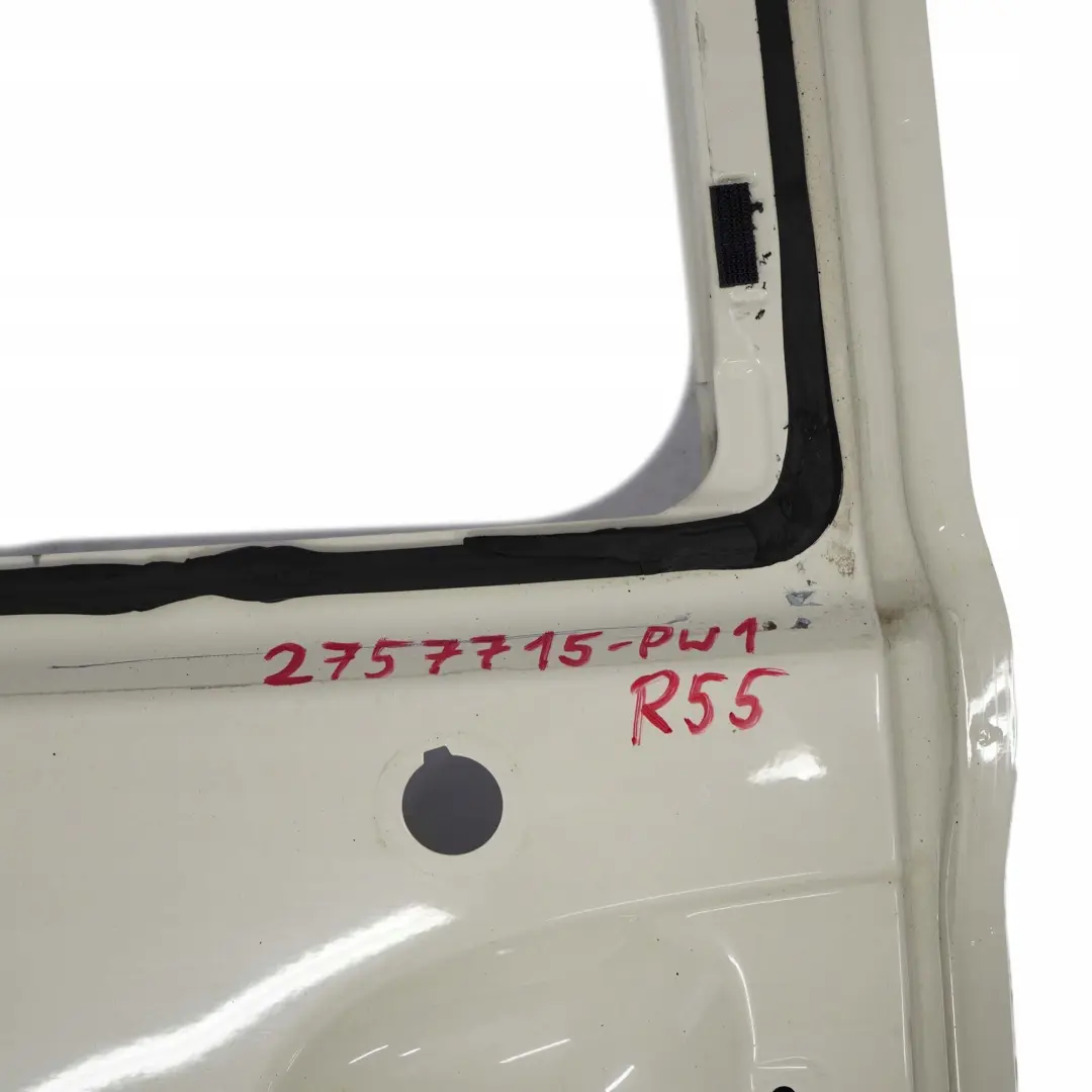Heckklappe Splitdoor Hinten Links Pepper White - 850 für BMW Mini Clubman R55 mit Teilenummer 2757715 BMW Mini Clubman R55 Heckklappe Splitdoor Hinten Links Pepper White - 850 - SKU 2757715-PW1 - Teilenummer 2757715