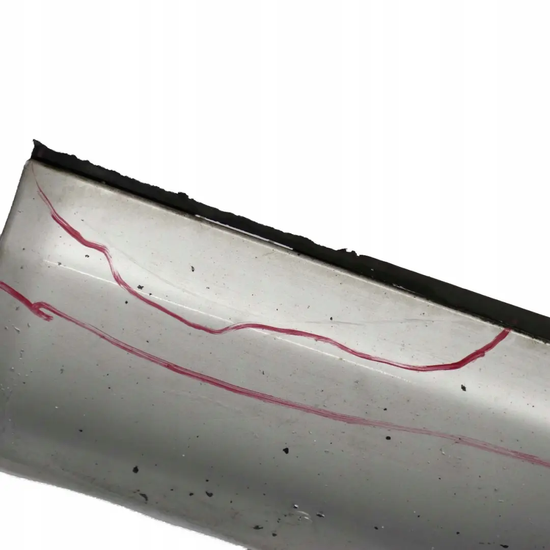  Mercedes-Benz C CL203 W203 Sill Side Cover Skirt Left N/S Brilliant Silver - SKU A2036980554-BRS - Part number A2036980554
