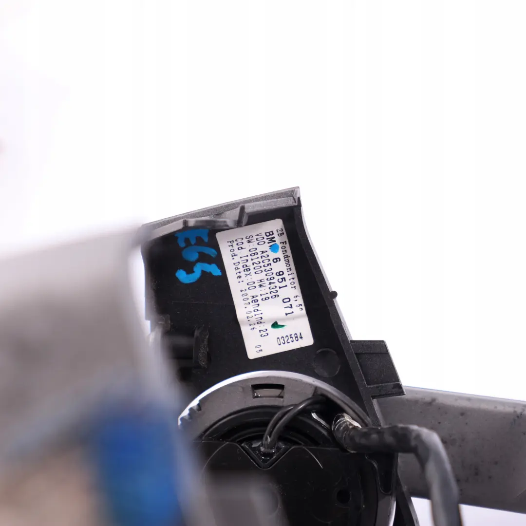 Pantalla Trasera Display Fondmonitor para BMW E65 E66 con número de pieza 6951071 BMW E65 E66 Pantalla Trasera Display Fondmonitor - SKU 6951071 - Número de pieza 6951071