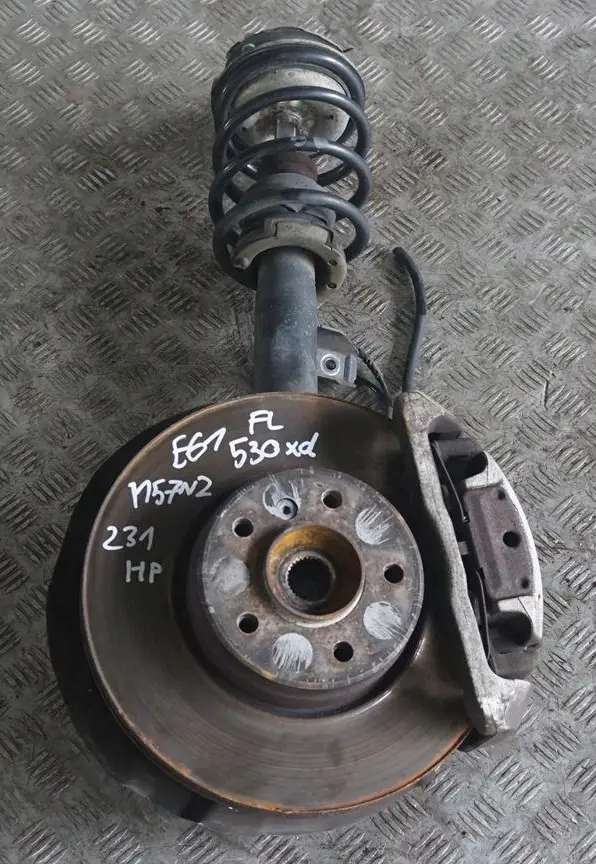 M57N2 231PS Set Molla Sospensioni Cuscinetto Perno Frontale SX per BMW E61 530xd con numero di parte 6768797 BMW E61 530xd M57N2 231PS Set Molla Sospensioni Cuscinetto Perno Frontale SX - SKU lhd-6786517 - Numero di parte 6768797