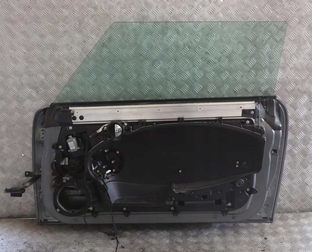 Door Front Right O/S Dark Silver Metallic to BMW MINI Cooper 7 R55 R56 R57 R58 R59 with Part number 2755936 BMW MINI Cooper 7 R55 R56 R57 R58 R59 Door Front Right O/S Dark Silver Metallic - SKU 2755936-DS7 - Part number 2755936