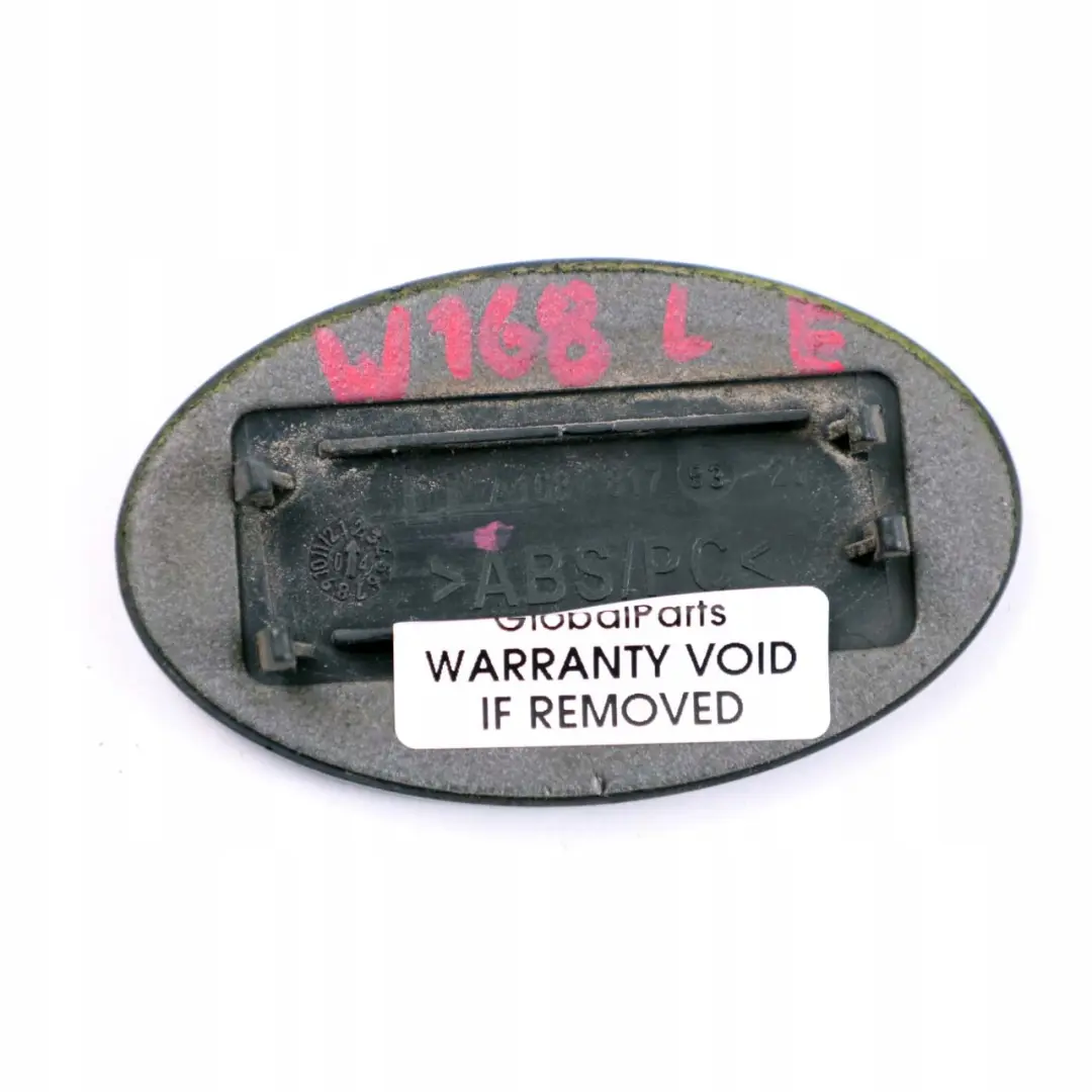 Zaślepka błotnika lewa Avantgarde do Mercedes A W168 o numerze A1688175320 Mercedes A W168 Zaślepka błotnika lewa Avantgarde - SKU A1688175320 - Numer Części A1688175320