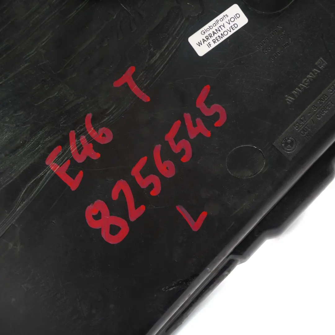 Break Touring Rumble a Gauche Revetement Anthracite pour BMW E46 à propos du numéro de pièce 8256545 BMW E46 Break Touring Rumble a Gauche Revetement Anthracite - SKU 8256545 - Numéro de pièce 8256545