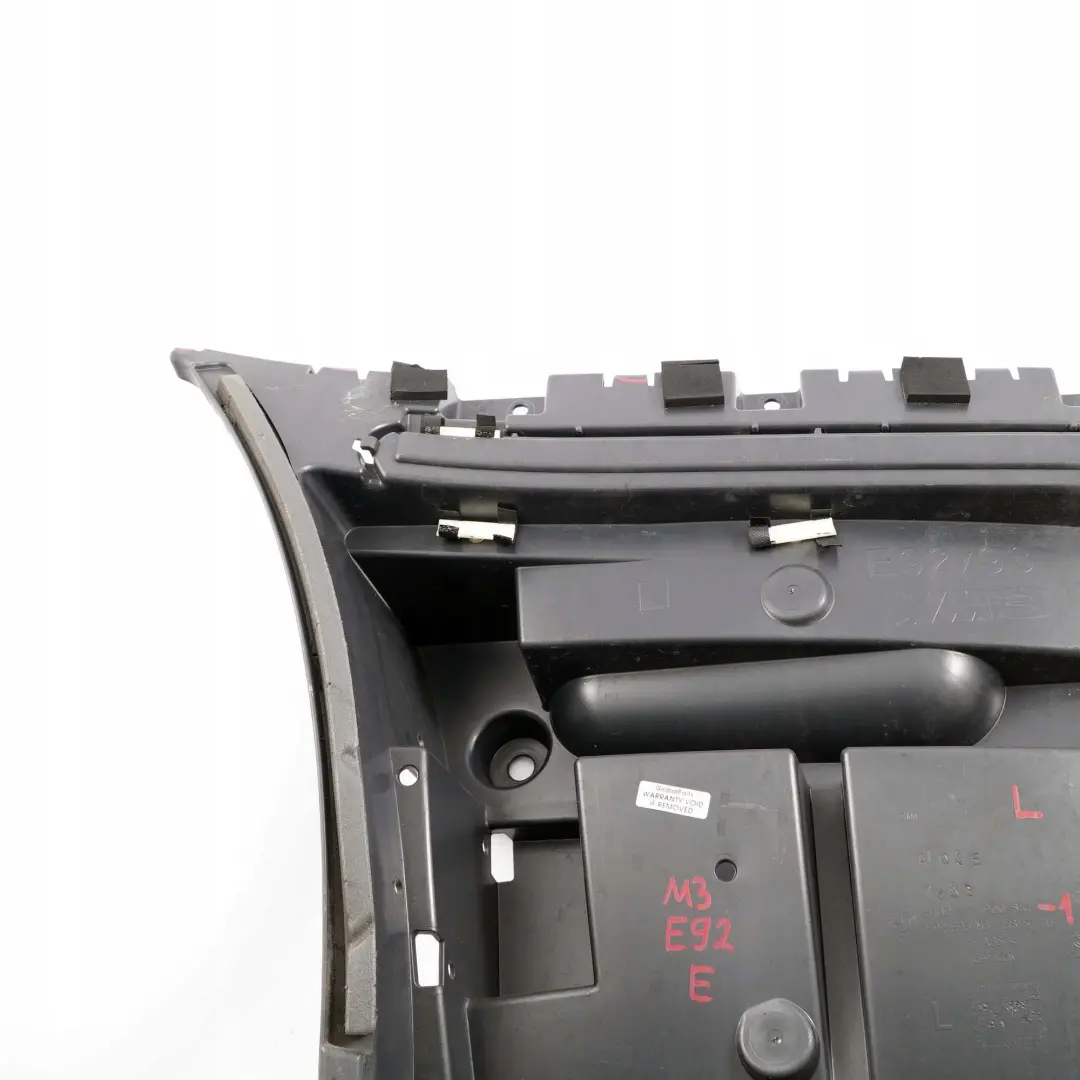 BMW E92 E92N E93 LCI M3 Guia parachoques trasero izquierdo Soporte De montaje - SKU 7900841-1 - Número de pieza 7900841