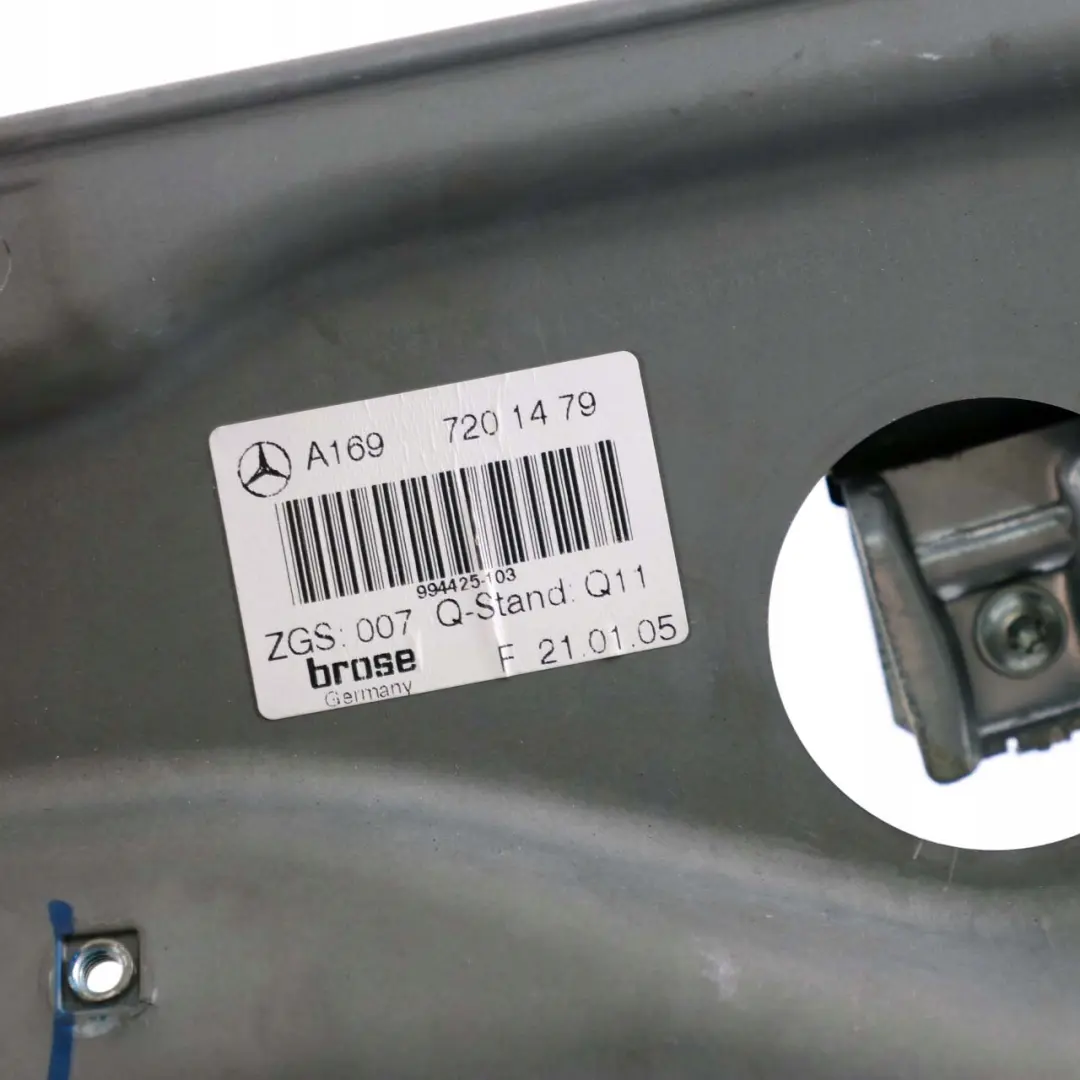 Tür Vorne Rechts Fensterheber Elektrisch für Mercedes W169 W245 mit Teilenummer A1697203279 Mercedes W169 W245 Tür Vorne Rechts Fensterheber Elektrisch - SKU A1697203279-1 - Teilenummer A1697203279