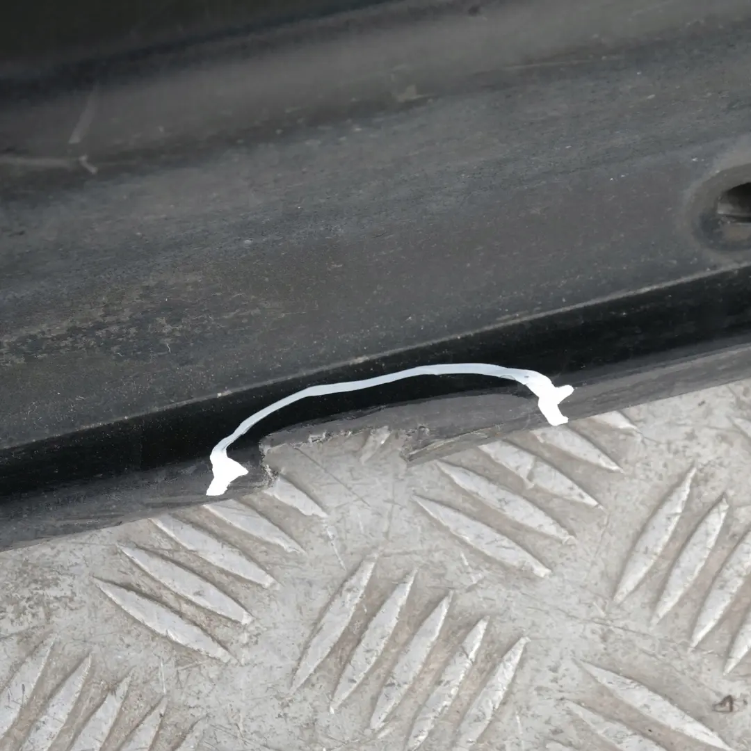 BMW E65 Listello Portiera Apertura Gonna SX Black Sapphire Metallico 475 - SKU 0140037-BS - Numero di parte 140037